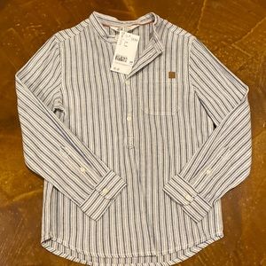 H&M kids linen blend shirt